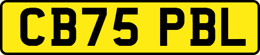 CB75PBL