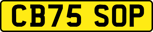 CB75SOP