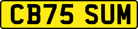 CB75SUM