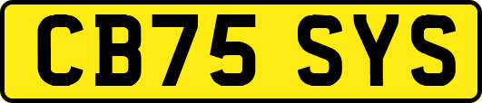 CB75SYS