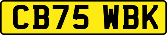 CB75WBK