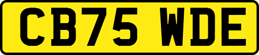 CB75WDE