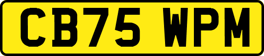 CB75WPM