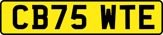 CB75WTE
