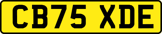 CB75XDE