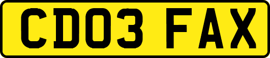 CD03FAX