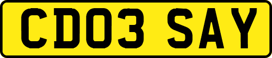 CD03SAY