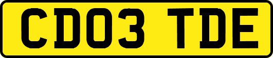 CD03TDE