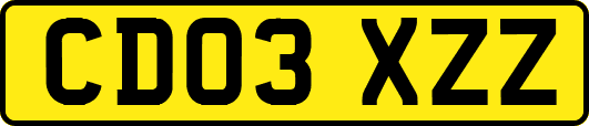 CD03XZZ