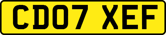 CD07XEF