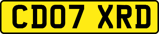 CD07XRD