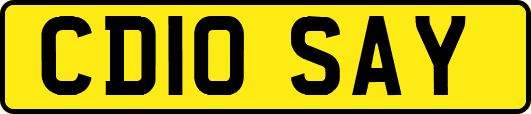 CD10SAY