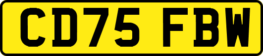 CD75FBW