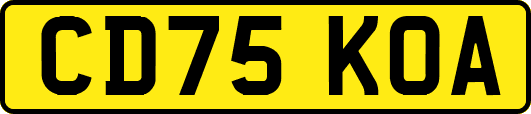 CD75KOA