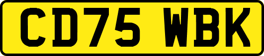 CD75WBK