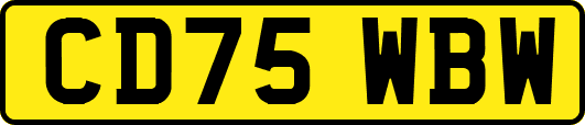 CD75WBW