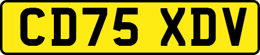 CD75XDV