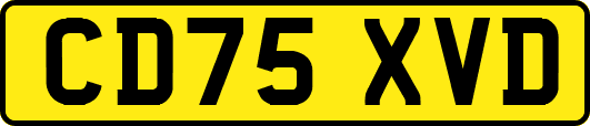 CD75XVD
