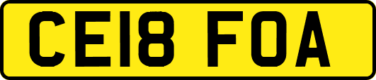 CE18FOA