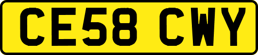 CE58CWY