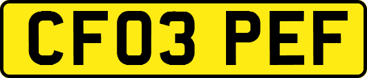 CF03PEF