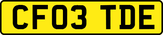 CF03TDE