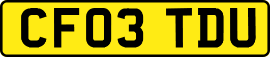 CF03TDU