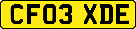 CF03XDE