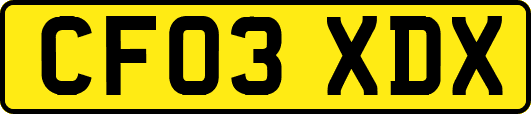 CF03XDX