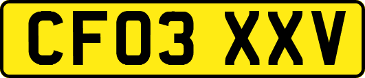 CF03XXV
