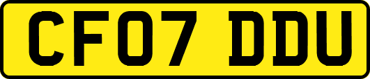CF07DDU
