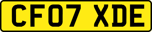CF07XDE