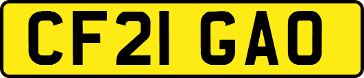 CF21GAO