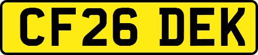 CF26DEK