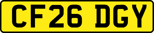 CF26DGY