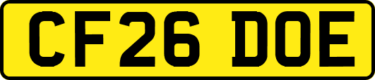CF26DOE