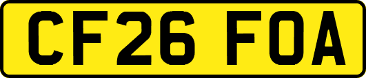 CF26FOA