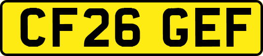 CF26GEF