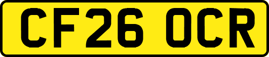 CF26OCR