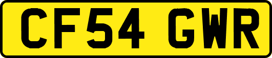 CF54GWR