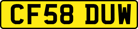 CF58DUW
