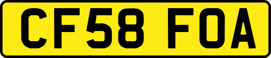 CF58FOA