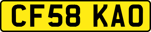 CF58KAO