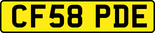 CF58PDE
