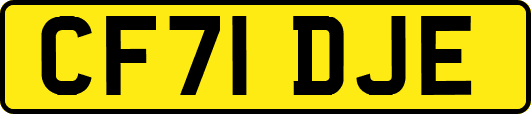 CF71DJE