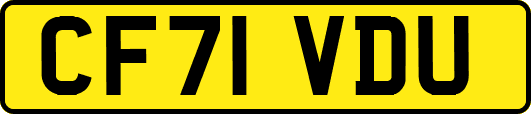 CF71VDU