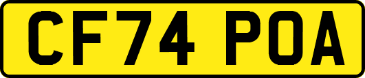 CF74POA