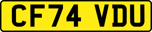 CF74VDU