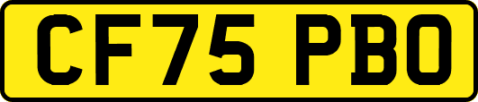 CF75PBO