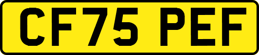 CF75PEF